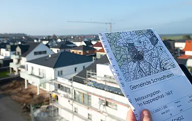 Kartenansicht vom Neubaugebiet Im Kappespfad 2 in Schaafheim