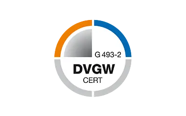 Zertifizierungslogo DVGW G-493-2