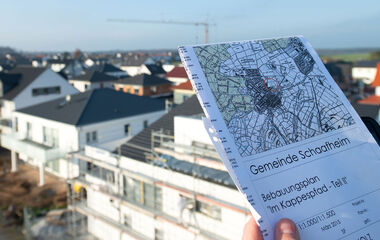 Kartenansicht vom Neubaugebiet Im Kappespfad 2 in Schaafheim