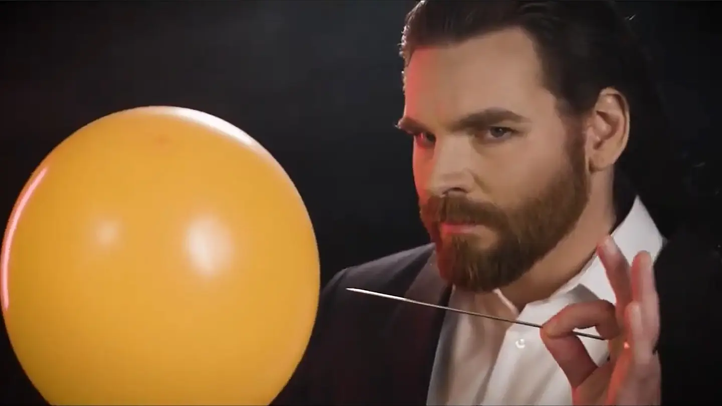 Kreatives Motiv zum Film über die Dienstleistung zur Stopple-Technik