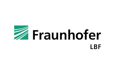 Fraunhofer-Logo mit dem Zusatz LBF.