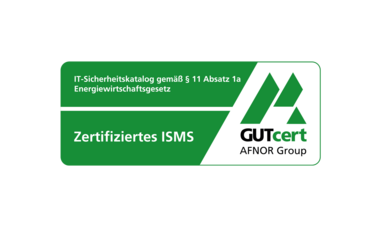 Logo Informationssicherheits-Managementsystem
nach IT-Sicherheitskatalog