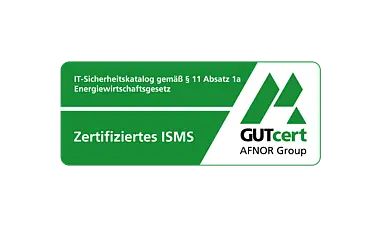 Logo Informationssicherheits-Managementsystem
nach IT-Sicherheitskatalog