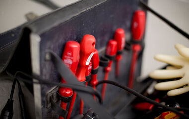 Werkzeuge für die Montage einer Messeinrichtung