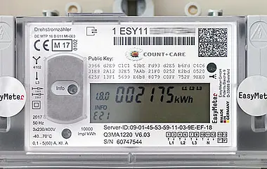 Elektronischer Bezugs- und Lieferungszähler - Moderne Messeinrichtung nach Messstellenbetriebsgesetz/Easy Meter