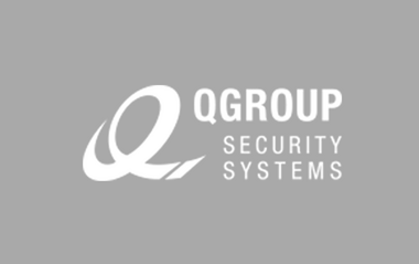 Q-Gruppe Logo für Sicherheitssysteme.